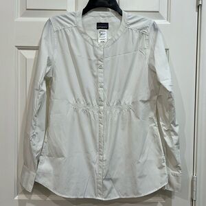 Patagonia Sun Shelter Tunic Shirt White Size 8